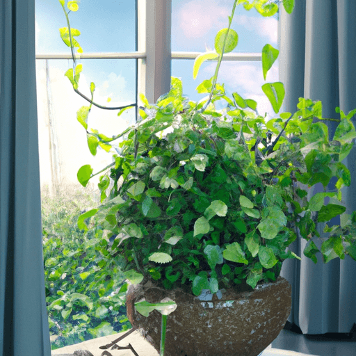 An image showcasing a well-lit room with a Hoya Wayetii placed on a west-facing windowsill