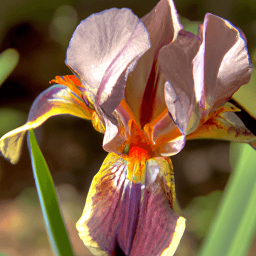 An image showcasing the ideal growing conditions and meticulous care for African Iris